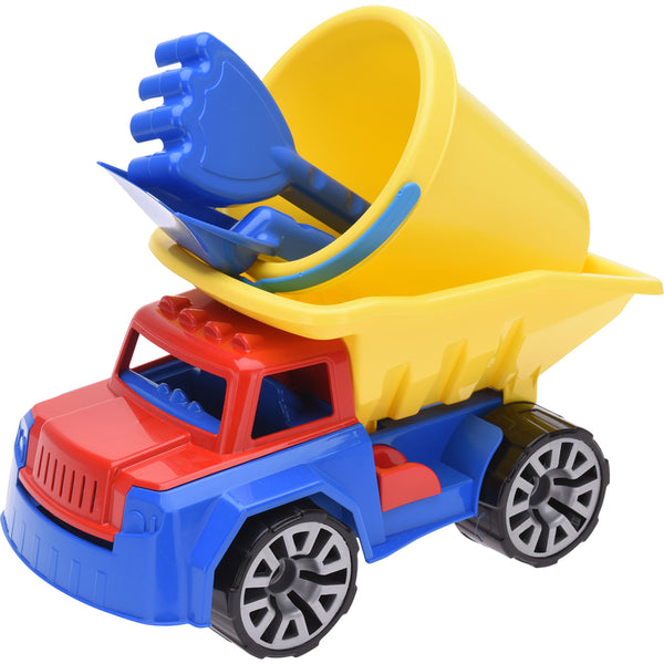 Beach Fun Beach Toy Truck Play Set | 4 Piece Beach Toy Truck Set