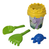 Assorted Sand Castle Beach Toy Set | 4 Pieces, Bucket and Accessories