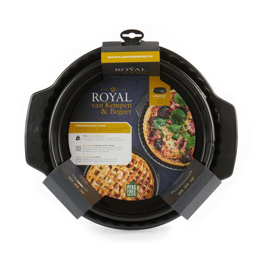 Royal Van Kempen & Begeer Springfrom & Quiche Tin | 2 Piece Set - Choice Stores