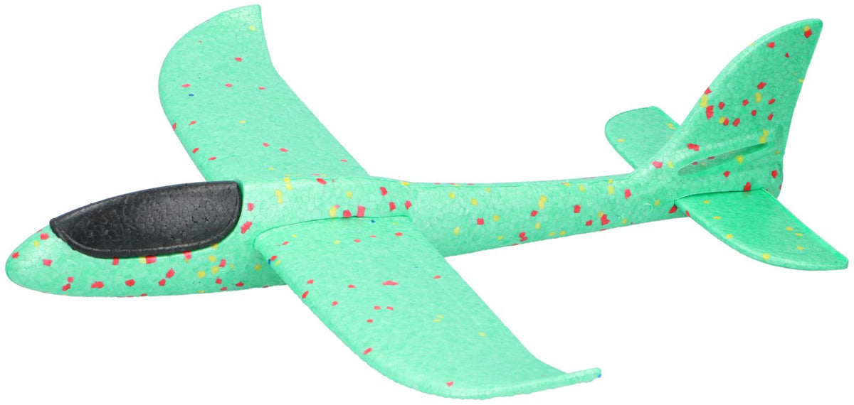 Eddy Toys Aerodynamic Foam Glider Plane | Vibrant Colors