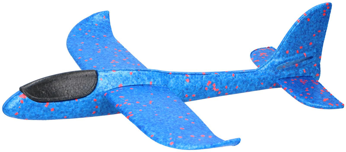 Eddy Toys Aerodynamic Foam Glider Plane | Vibrant Colors