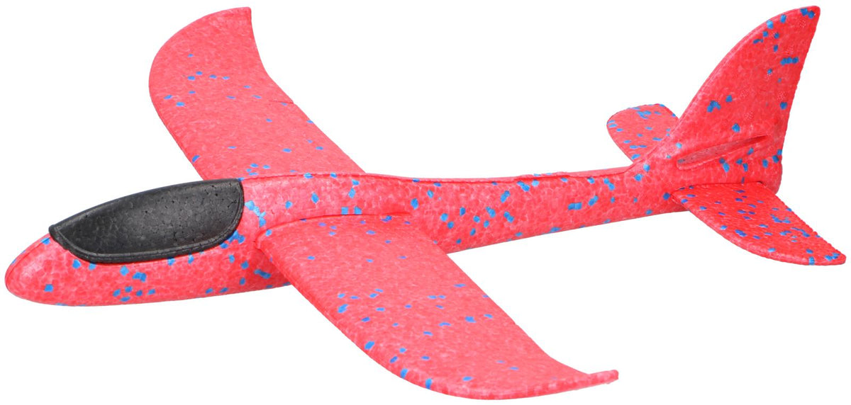 Eddy Toys Aerodynamic Foam Glider Plane | Vibrant Colors