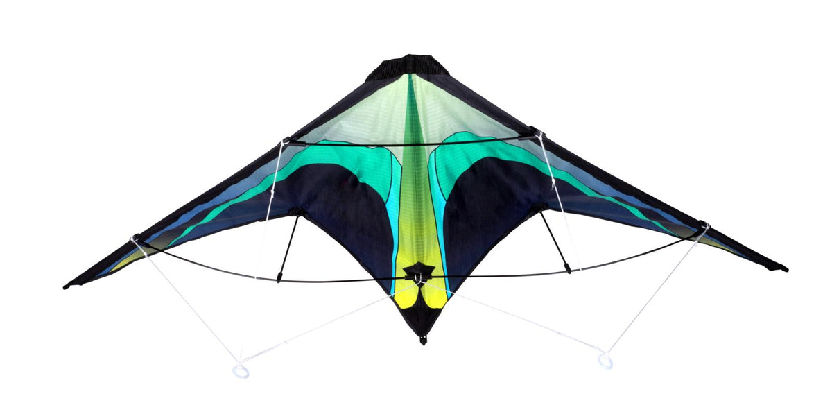 Eddy Toys Stunt Kite | 120x60cm Delta-Wing | Dual-Line Control