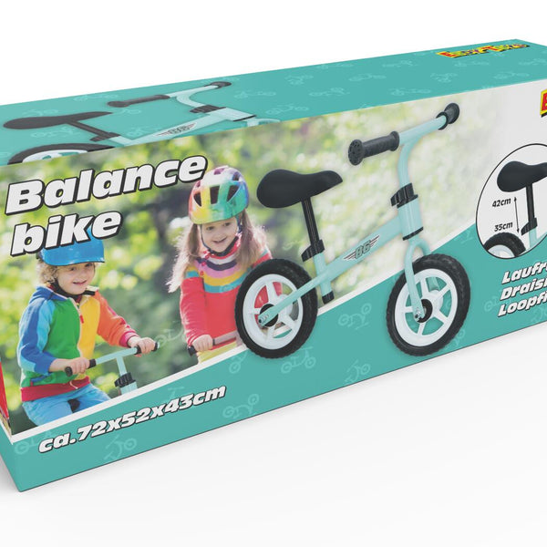 Eddy Toys Balance Bike | Blue & Pink | Adjustable & Lightweight