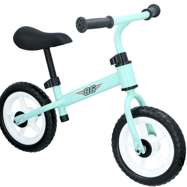 Eddy Toys Balance Bike | Blue & Pink | Adjustable & Lightweight