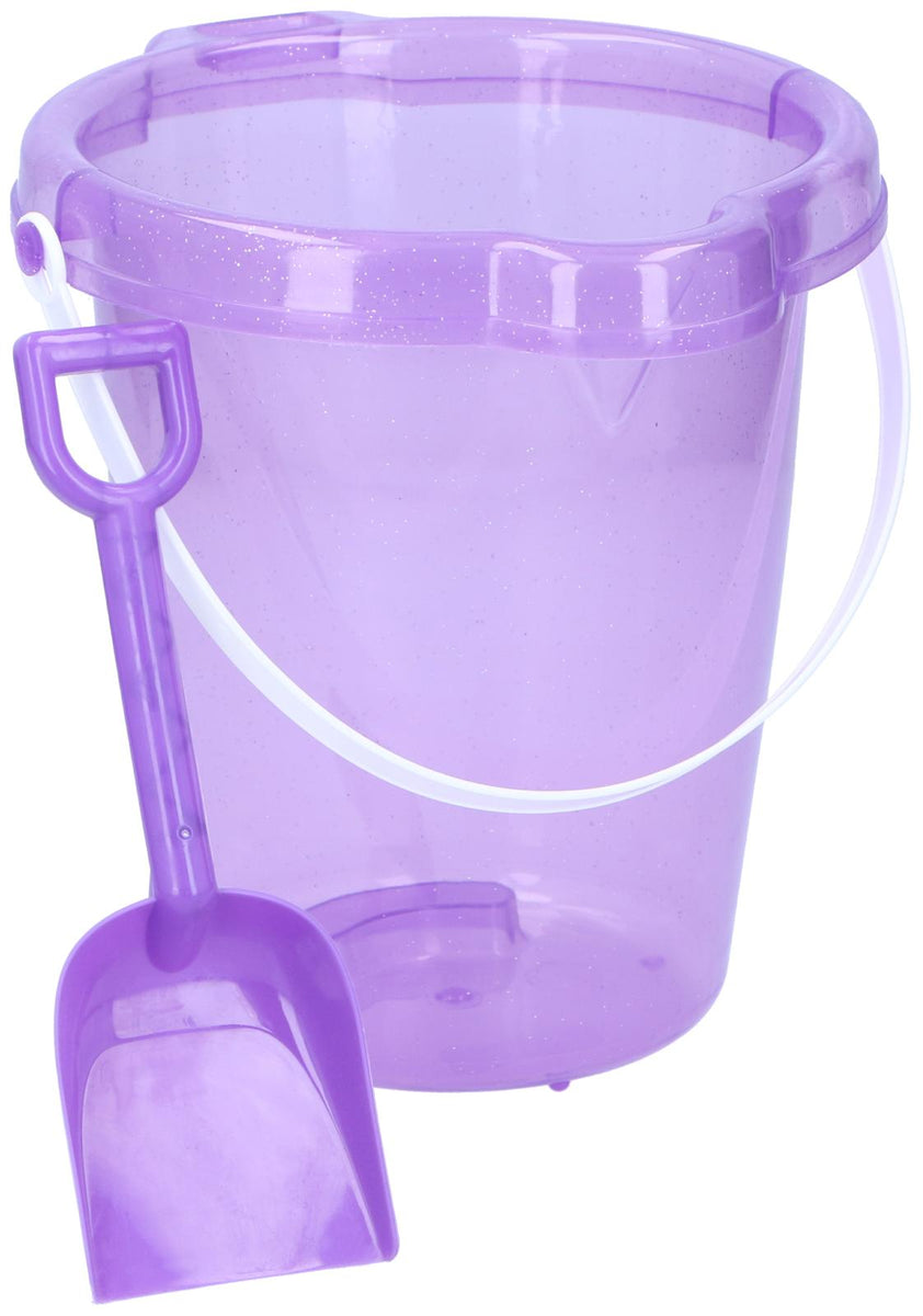 Eddy Toys Sand Bucket & Spade Set | 6 Vibrant Colours