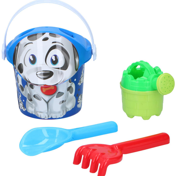 Eddy Toys Animal Sandbucket Set | 4pcs Vibrant Colors