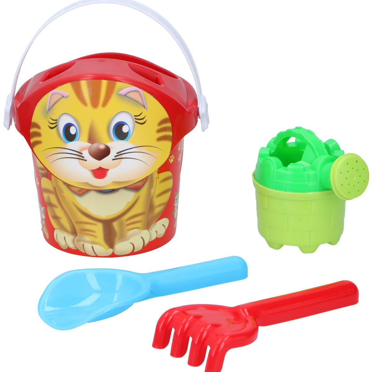 Eddy Toys Animal Sandbucket Set | 4pcs Vibrant Colors