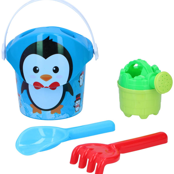 Eddy Toys Animal Sandbucket Set | 4pcs Vibrant Colors