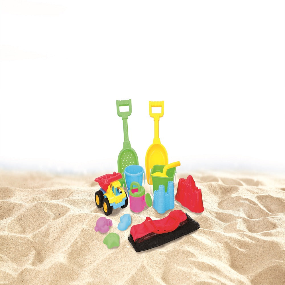 Eddy Toys 13-Piece Beach Set | Includes Bag & Accessories