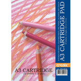 Create A3 Cartridge Drawing Pad | 25 Sheets, 110gsm, Multimedia