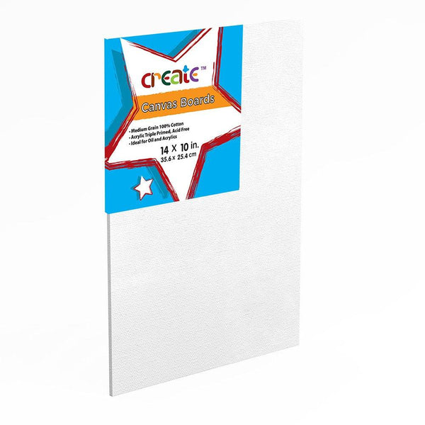 Create Medium-Grain Cotton Canvas Board | 14X10in