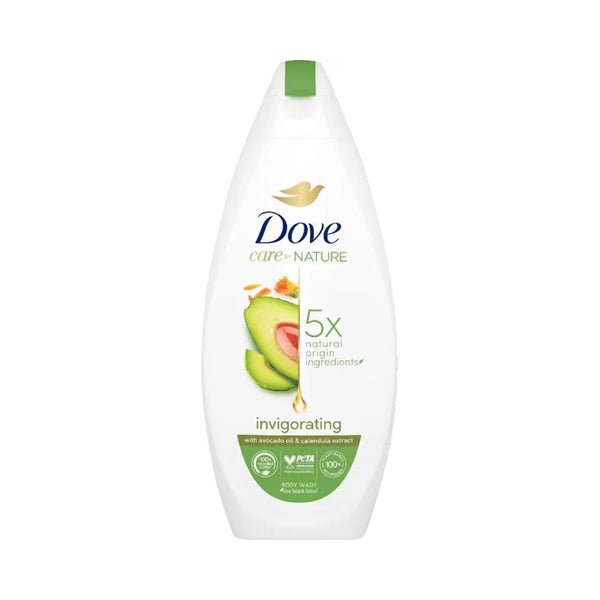 Dove Care by Nature Invigorating Shower Gel | Avocado Oil and Calendula Extract