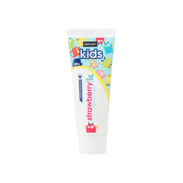 Sence Collecton Fresh Strawberry Kids Toothpaste | Ages 3–8, Vegan