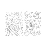 Halloween Paint by Numbers Activity Kit - Pack of 2, Assorted Designs
