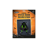 Hanging Halloween Witch Door Decoration - 27-Inch, Assorted Colours