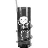 Halloween Character Spiral Straw Tumbler - Assorted Designs and Colours