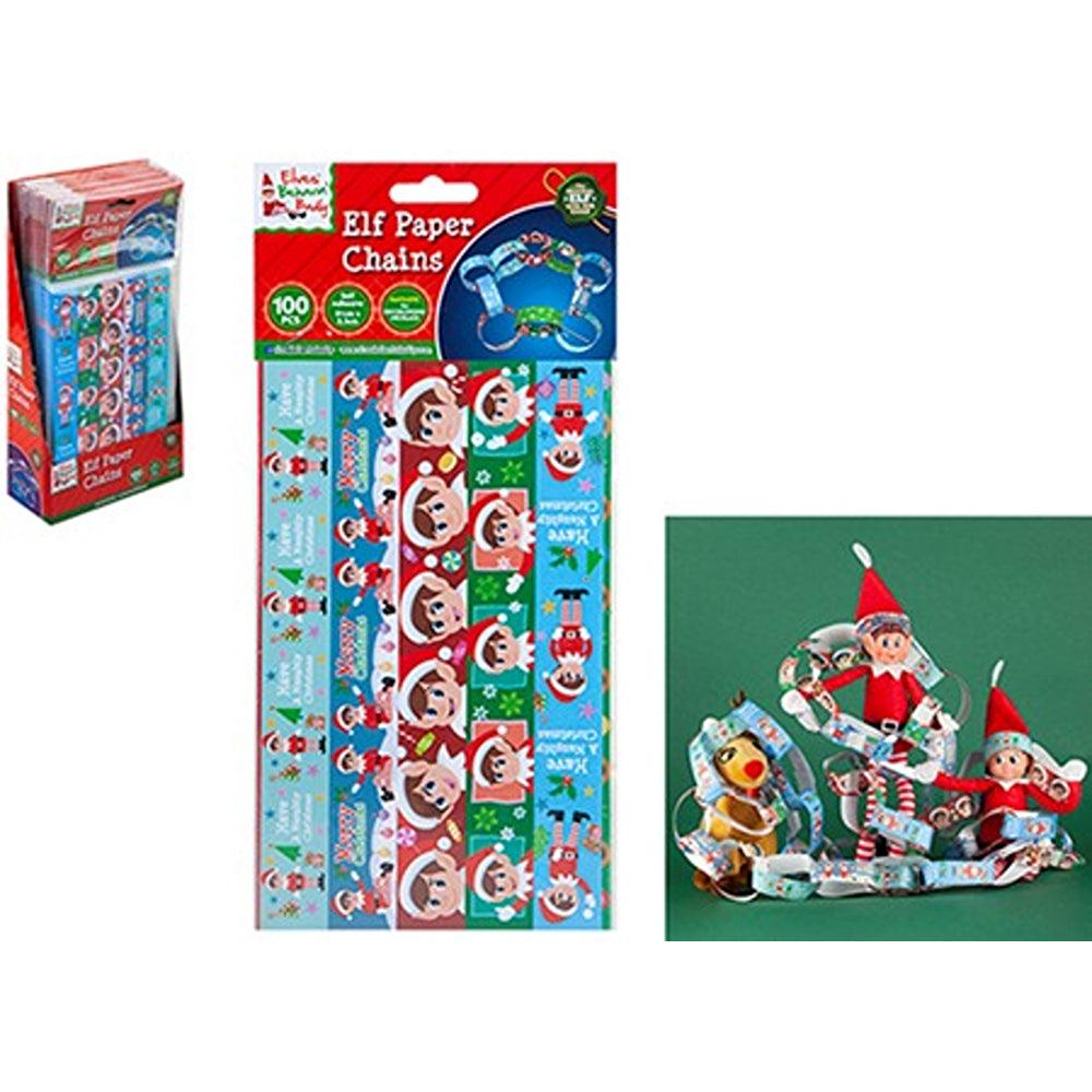 Elves Behavin Badly Elf Paperchains | Pack of 100