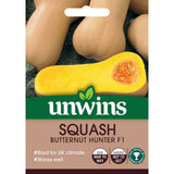 Butternut Squash Hunter F1 Seeds | Stores Well, Sown Mar-May