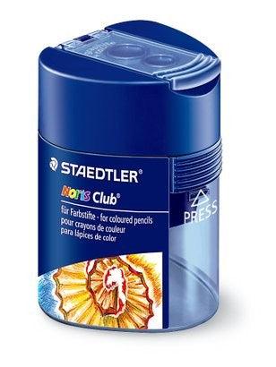 Staedtler Noris Club Double Hole Triangular Sharpener | Ergonomic Design