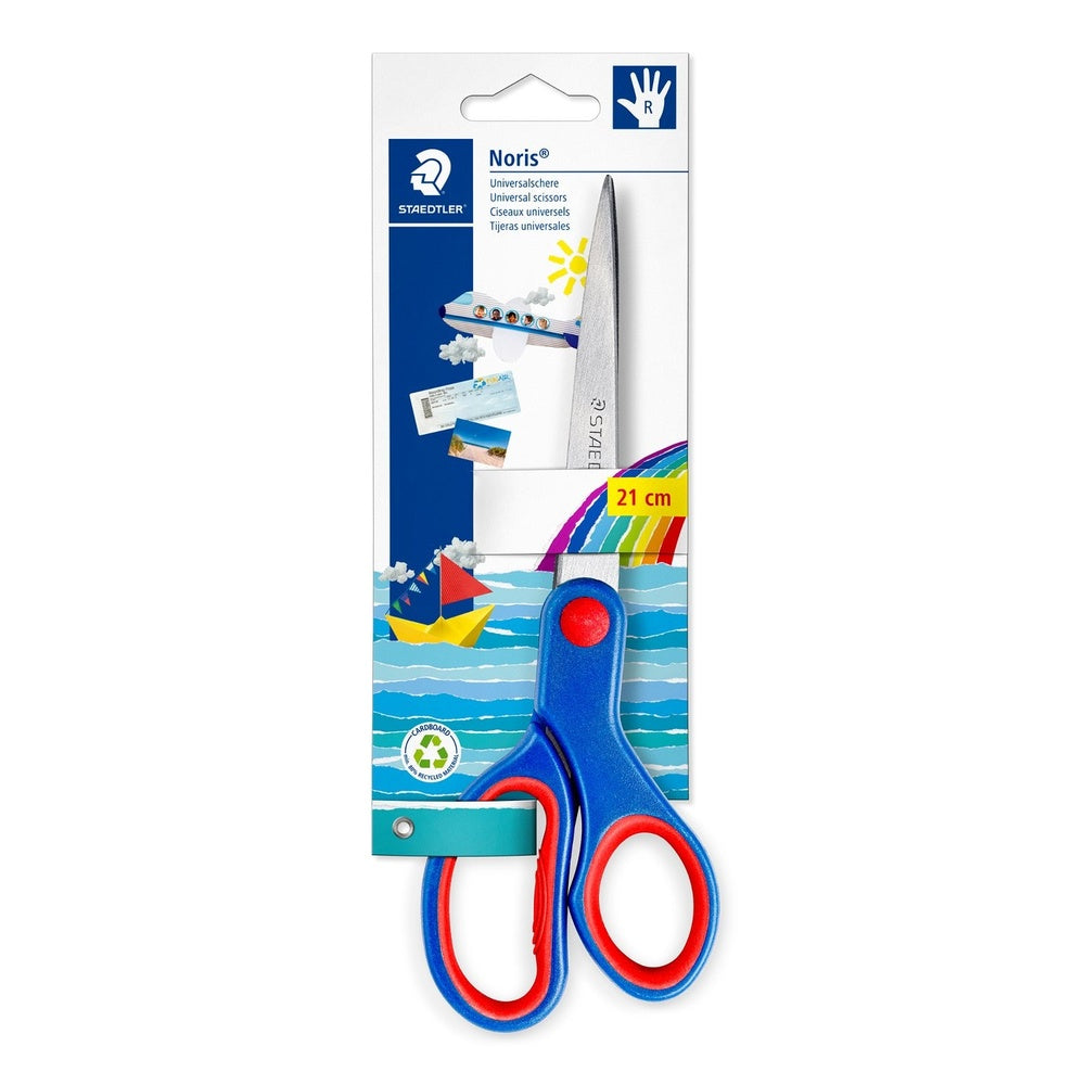Staedtler Noris Scissors 21cm Blue/Red