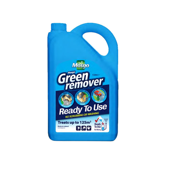 Mosgo Ready to Use Green Remover Outdoor Cleaner | 1L, No Scrubbing