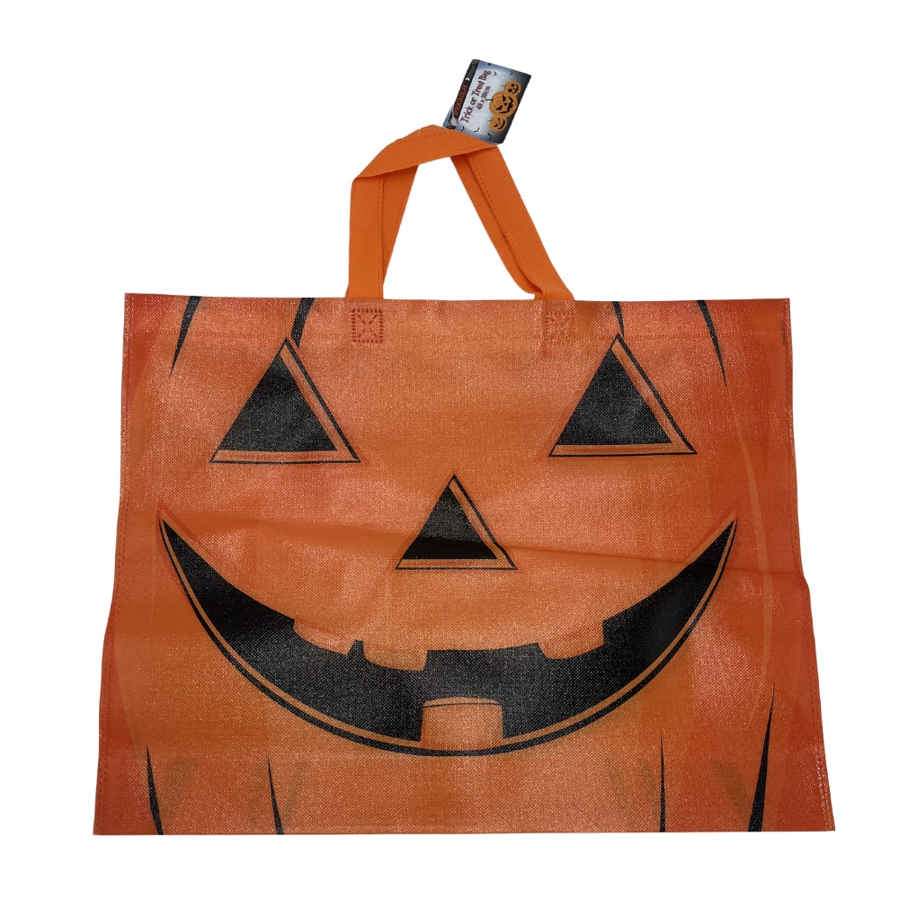 Spooktacular Pumpkin Treat Bag | 48cm Halloween Design