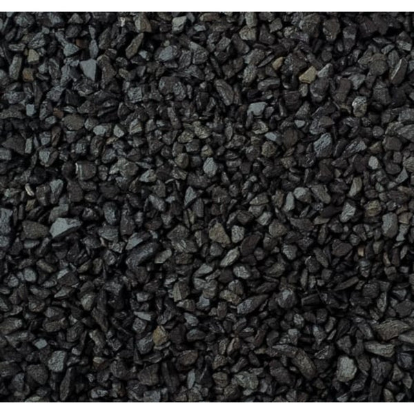 Charcoal Black Decorative Stone Chippings for Landscaping | 14mm
