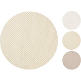 Round Knitted Placemat | Neutral Colours for Kitchen Table