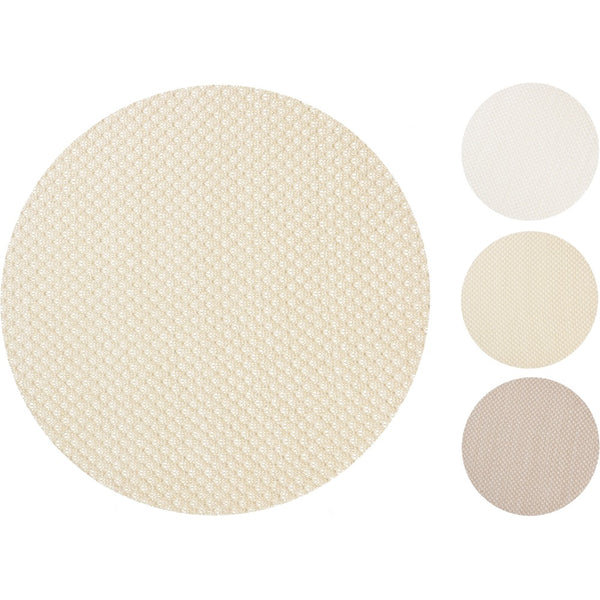 Round Knitted Placemat | Neutral Colours for Kitchen Table