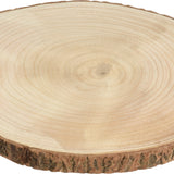 Koopman Rustic Wooden Slice Bark | D.25cm