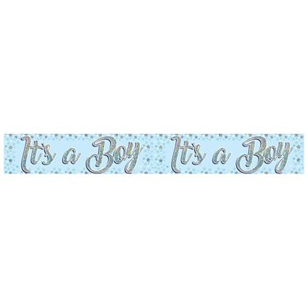 Baby Boy Banner - Blue - 102cm