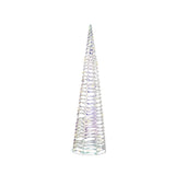 Micro LED Cone Light Iridescent Warm White | 60cm Christmas Decoration