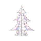 Christmas Iridescent Micro LED Tree | Warm White, 40 cm, Holographic Finish