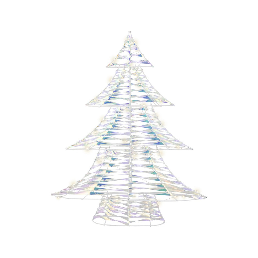 Micro LED Tree Christmas Decoration | 60cm Iridescent Warm White