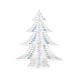 Micro LED Tree Christmas Decoration | 60cm Iridescent Warm White