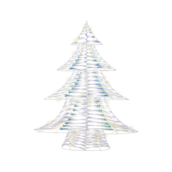 Micro LED Tree Christmas Decoration | 60cm Iridescent Warm White