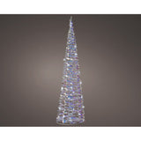 Micro LED Cone Light Christmas Decoration | 60cm Iridescent Finish