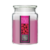 Atmosphera Raspberry Scented Candle in Glass Jar | Lid, 510g