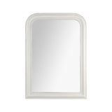 Atmosphera Adele Rounded Wall Mirror | White, 74 x 104cm, Arched Top