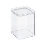 5FIVE Clear Square Food Storage Container | 1L, Tight-Seal Lid