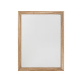 5FIVE Rectangular Wood-Effect Frame Wall Mirror | 34 x 44cm, Assorted