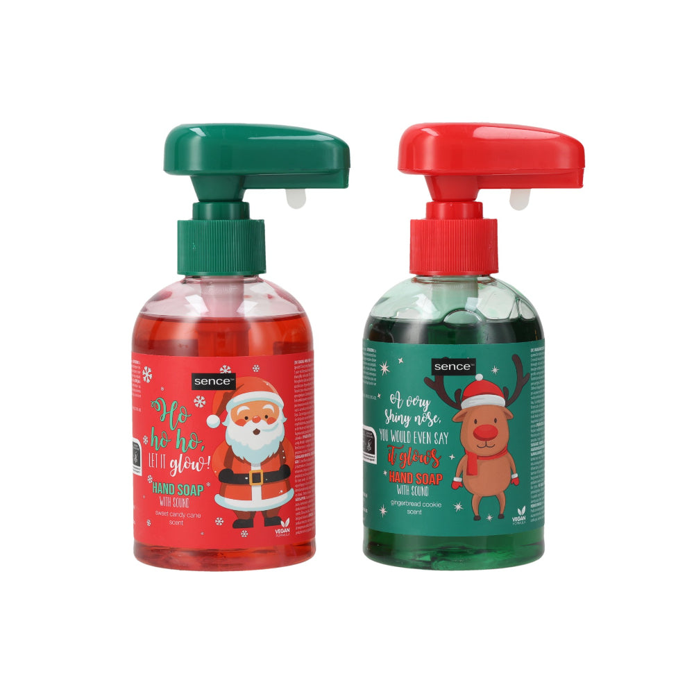 Sence Collecton Singing Holiday Spirit Hand Soap | 250ml, Santa or Reindeer