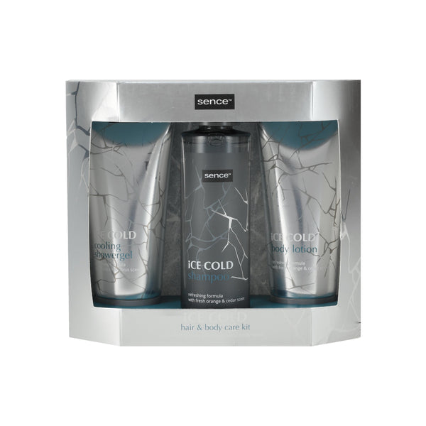 Sence Collecton Mystic Cold Men's Gift Set | 3 Pieces, Body Care, Citrus Cedar