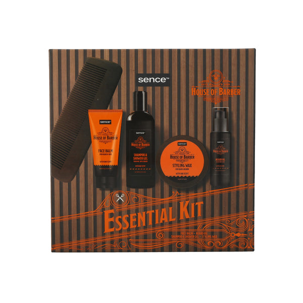 Sence Collecton House of Barber Men's Grooming Gift Set | 5 Pieces
