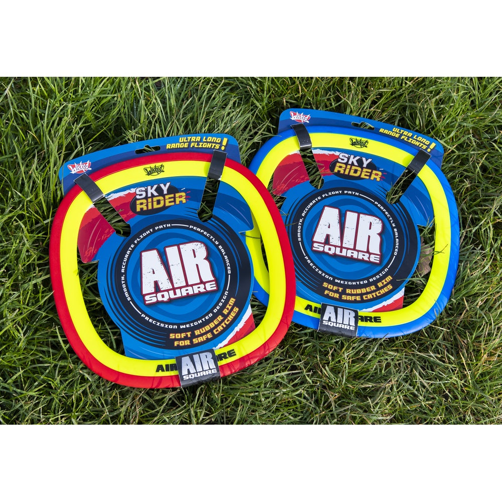 Wicked Sky Rider Air Square Frisbee - Outdoor Fun - 1 Pack