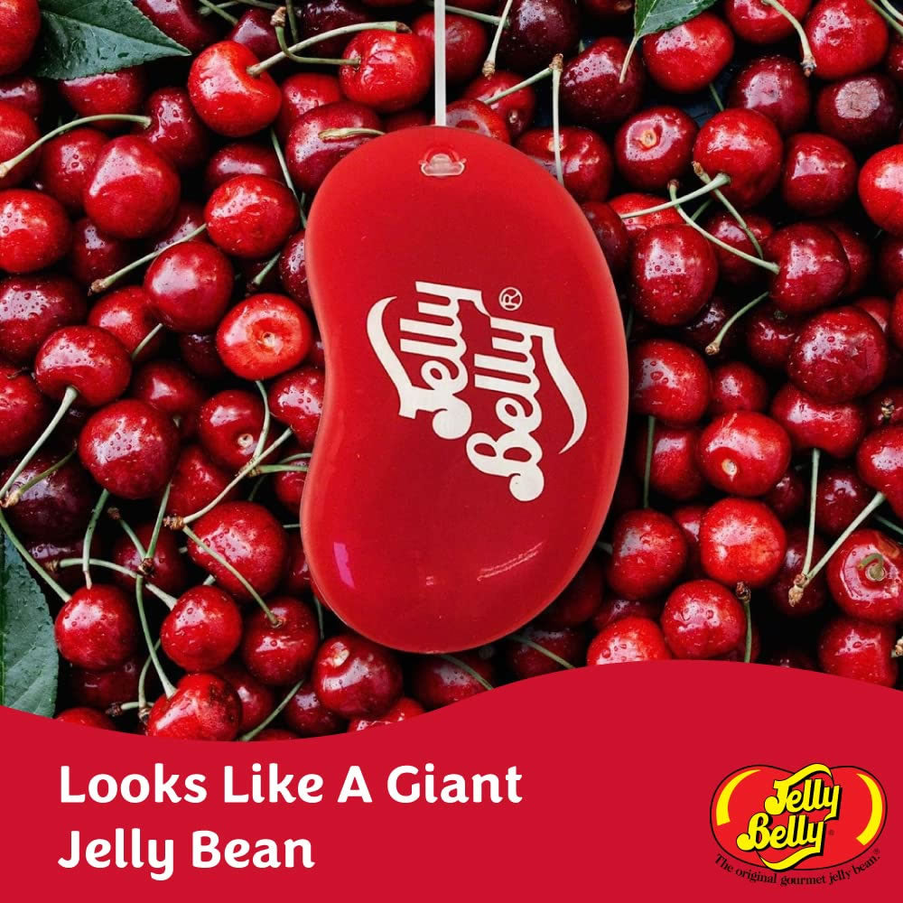 Jelly Belly 3D Very Cherry Hanging Air Freshener | Red, 18 g