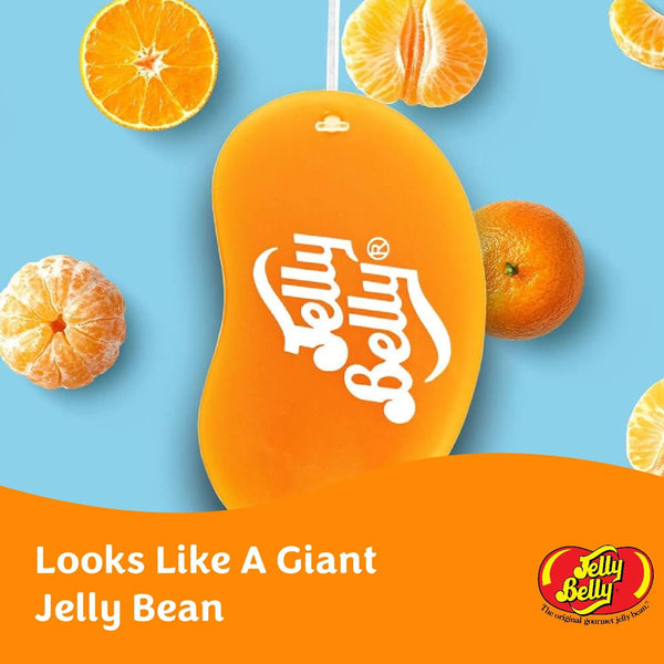 Jelly Belly 3D Tangerine Jelly Bean Air Freshener | Hanging, Orange
