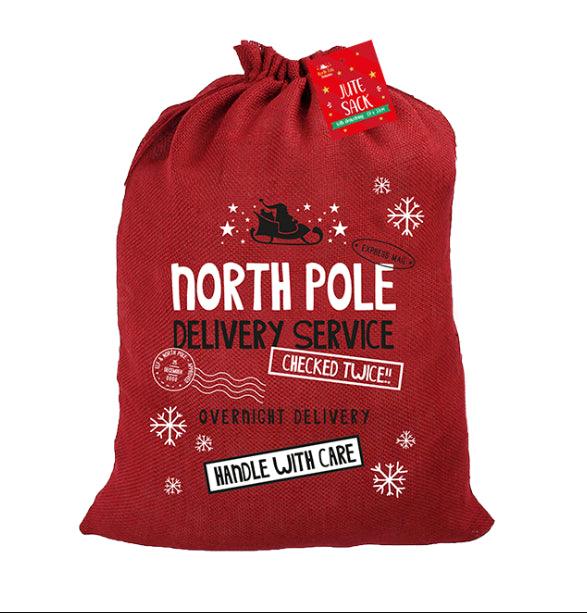 christmas jumbo santa sack 90cm