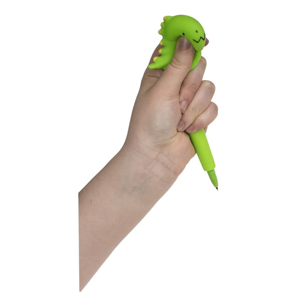 Out Of The Blue Dinosaur Squeeze Pen | Fun Writing Accessory